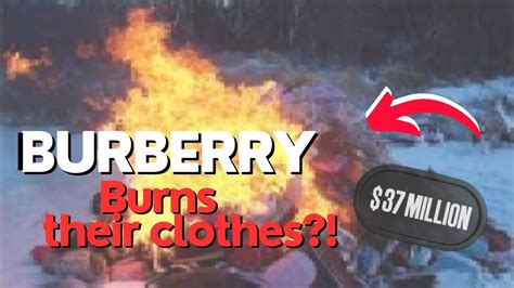 burberry burning their clothes|Burberry news burning clothes.